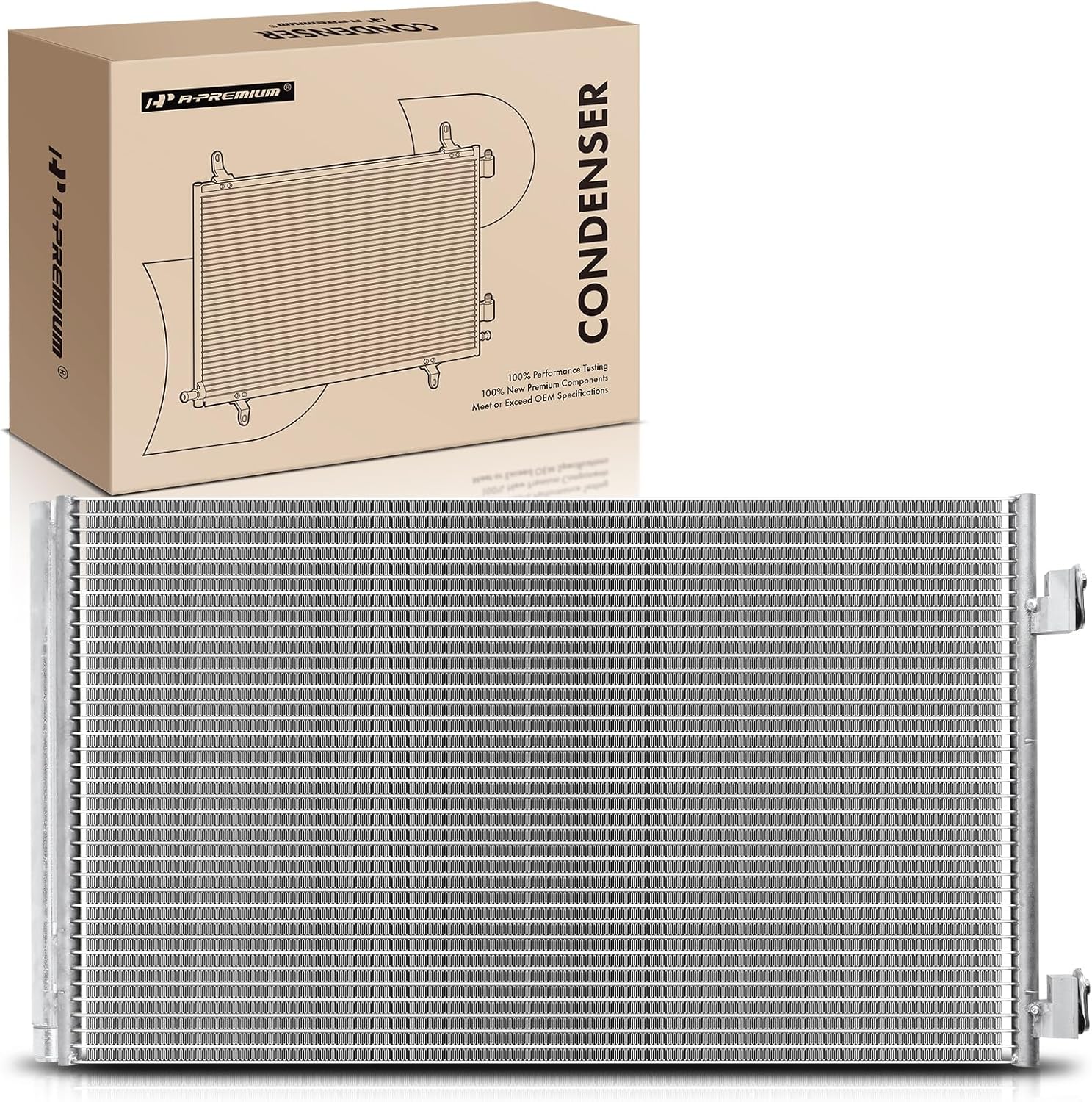 A-Premium Air Conditioning A/C Condenser Compatible with Mini Cooper 2011-2015, Cooper Paceman 2013-2014, 1.6L