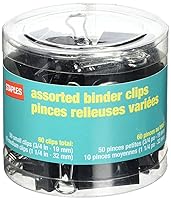 Algopix Similar Product 17 - STPL Staples Binder Clips Assorted