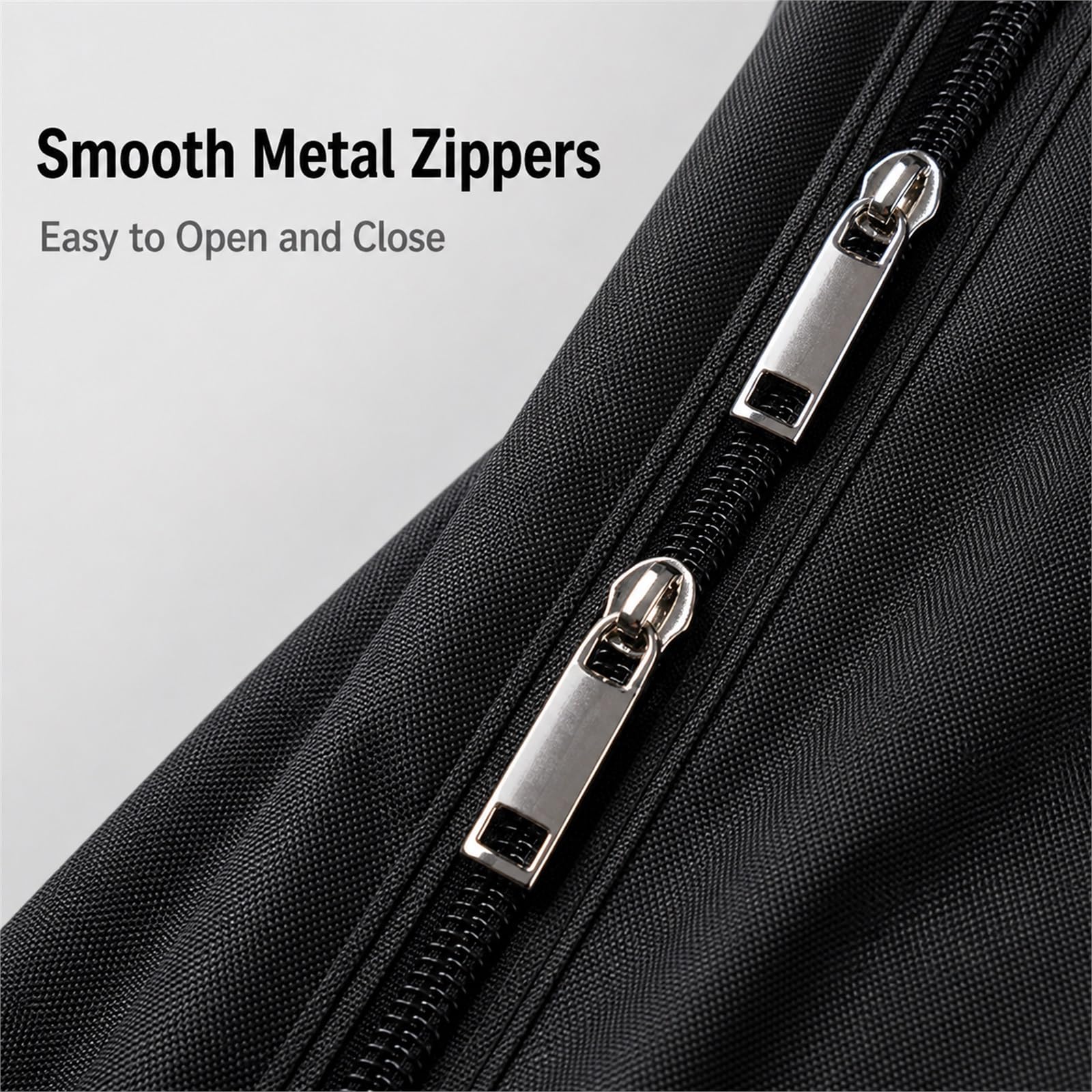 Fundas Ropa Antipolvo para Trajes,Transpirable Bolsas de Ropa Fundas con Cremallera,Funda Ropa Plegable,Humedad,Transpirables,para Vestidos de Fiesta,Trajes,Abrigos,etc