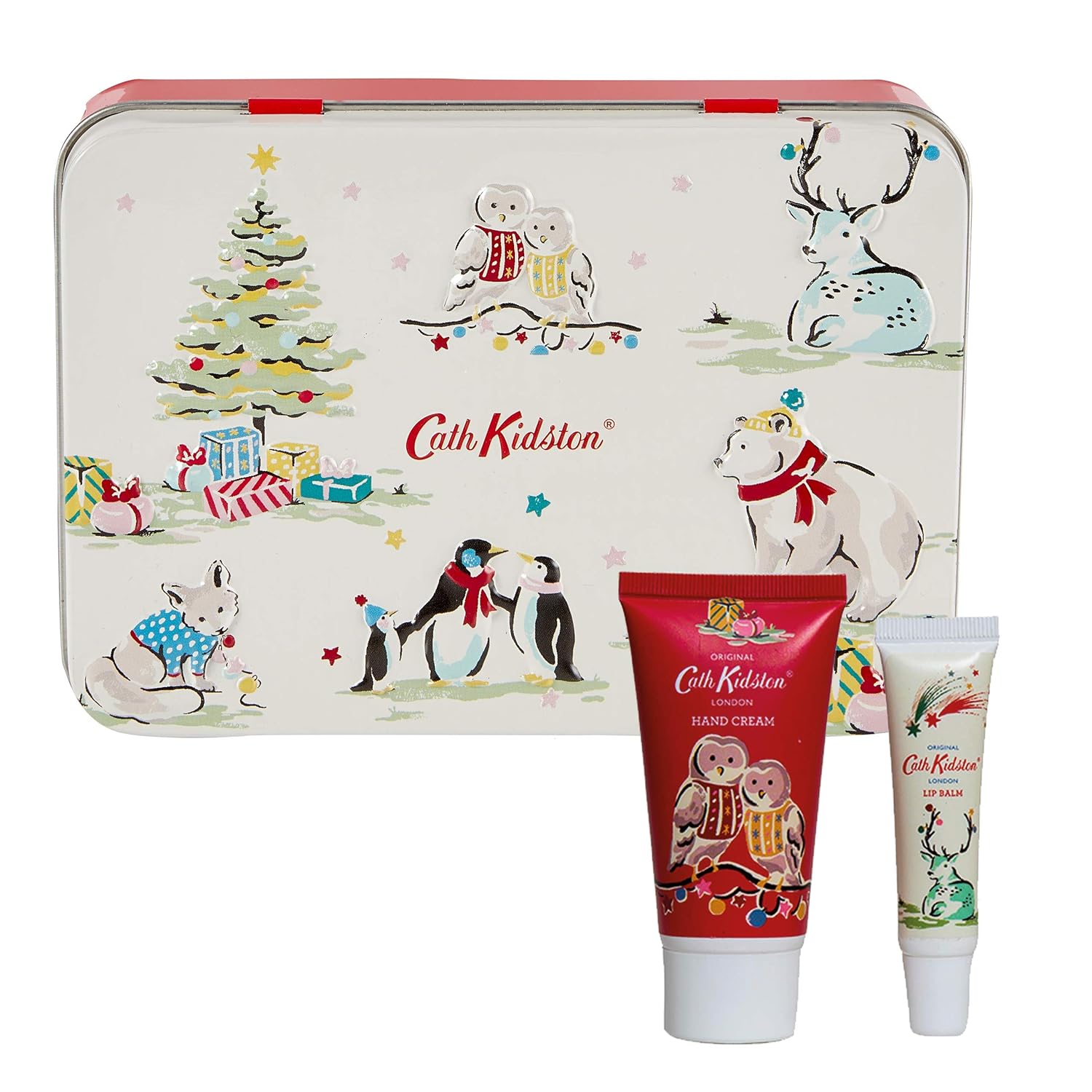 Cath Kidston Festive Party Animals Hand Cream & Lip Balm