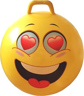 AppleRound 28 Inch Space Hopper Ball with Pump - 70cm Kangaroo Bouncer for Teens & Adults, Durable Hop Ball