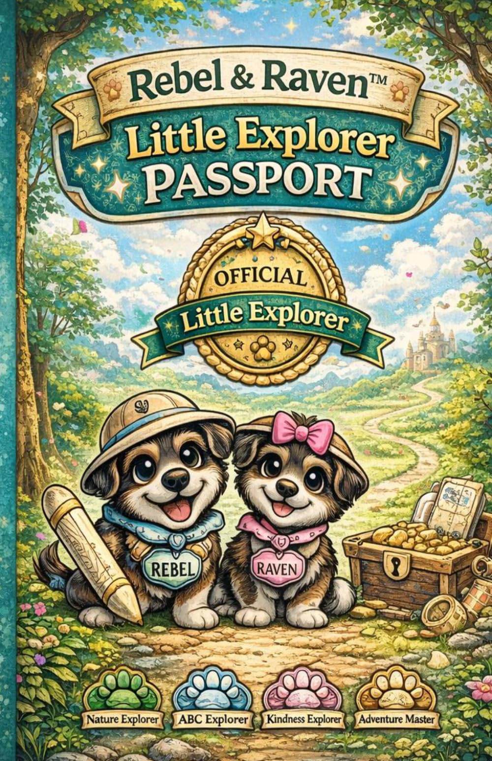 Rebel & Raven Adventures: Little Explorer Passport