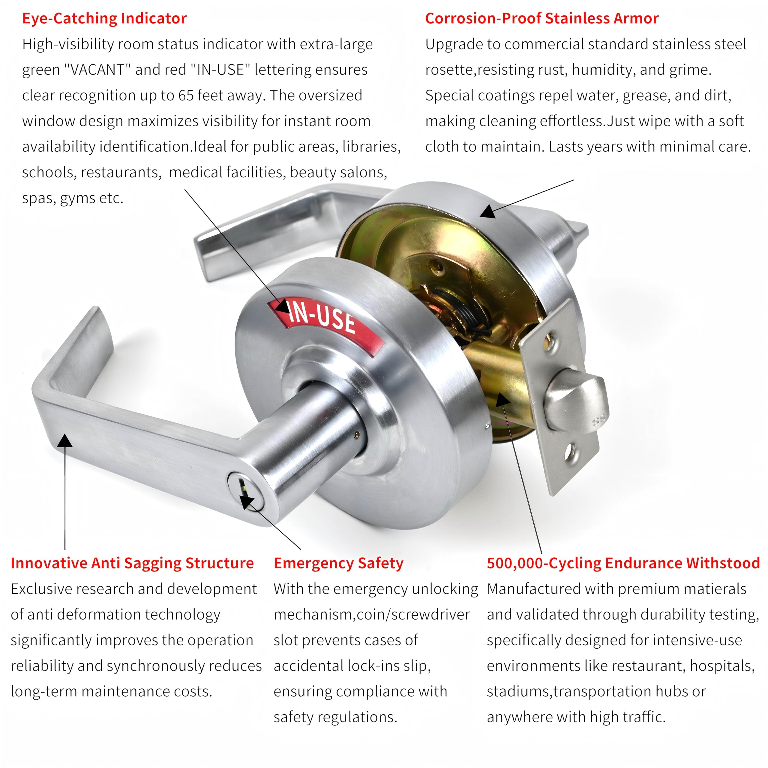 Don-Jo 4-2-CW 22 Gauge Stainless Steel Wrap-Around Plate, Satin Stainless Steel Finish, 4-3/4