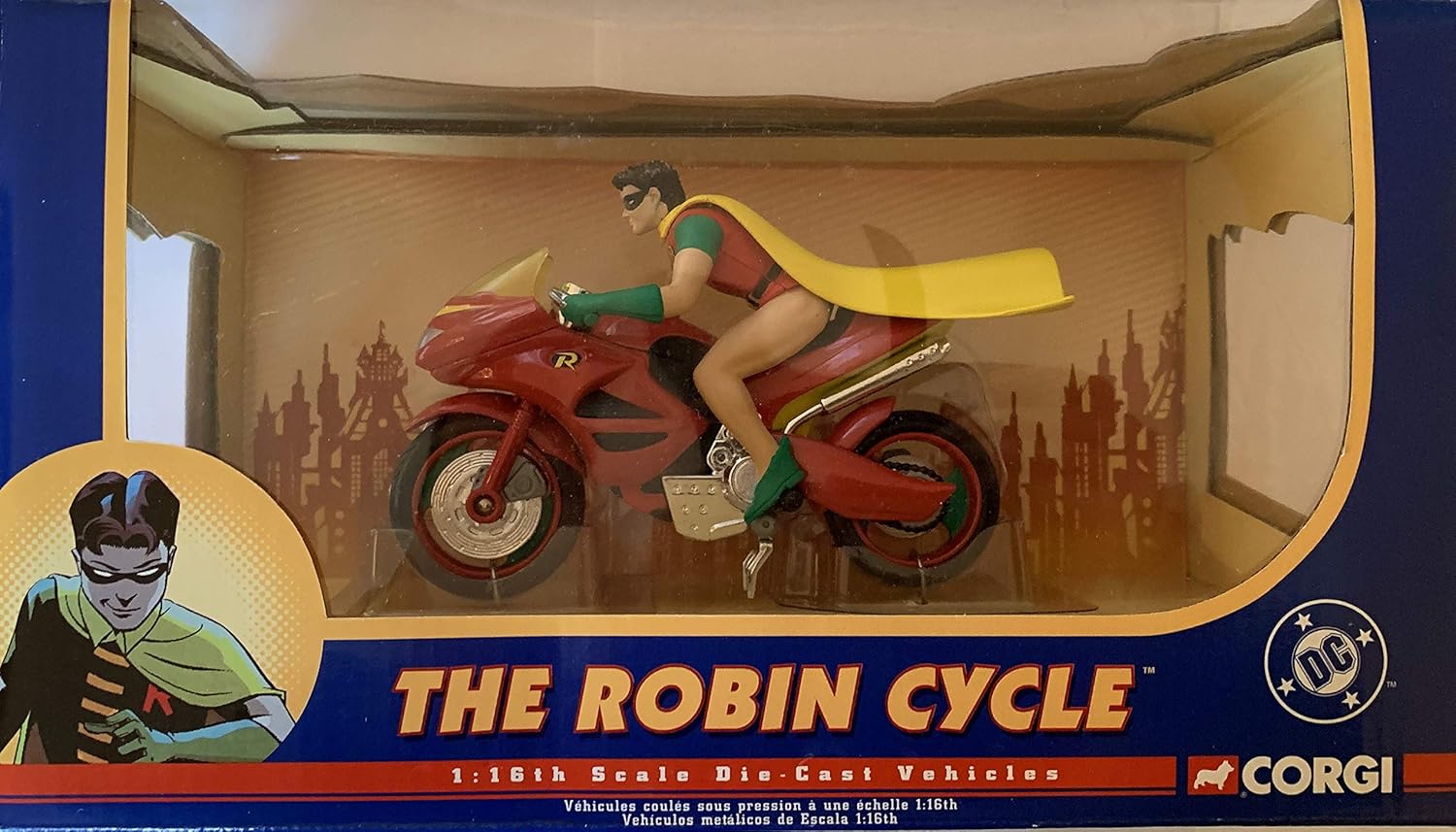 Robin Cycle Corgi by Batman