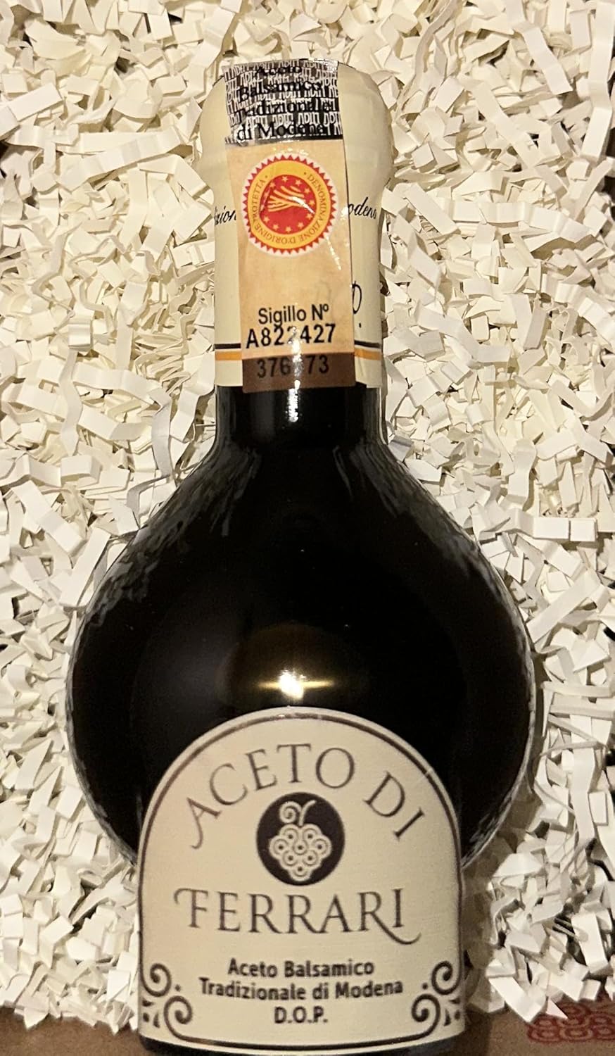 Aceto Di Ferrari Gift Box: Aged 12+ yrs Italian Balsamic Vinegar of Modena, Italy (1/pk, Affinato 12+ yrs aging)