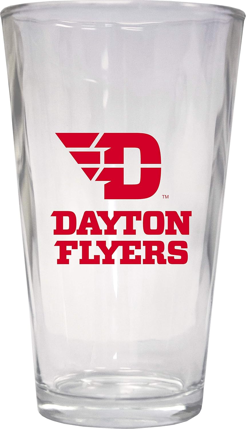 University of Dayton 16 oz Pint Glass 2-Pack Officially Licensed Collegiate Product