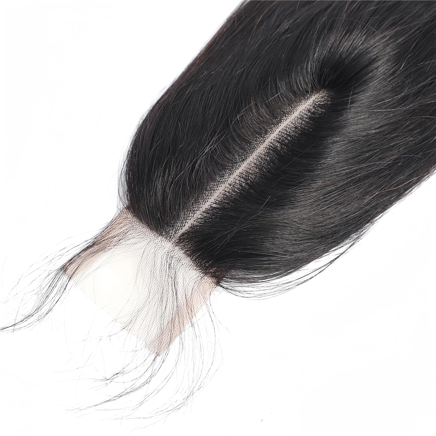 Brazilian 2x6 HD Lace Closure 100% Human Hair Deep Middle Part Straight 2x6 Lace Closure(22 inch)