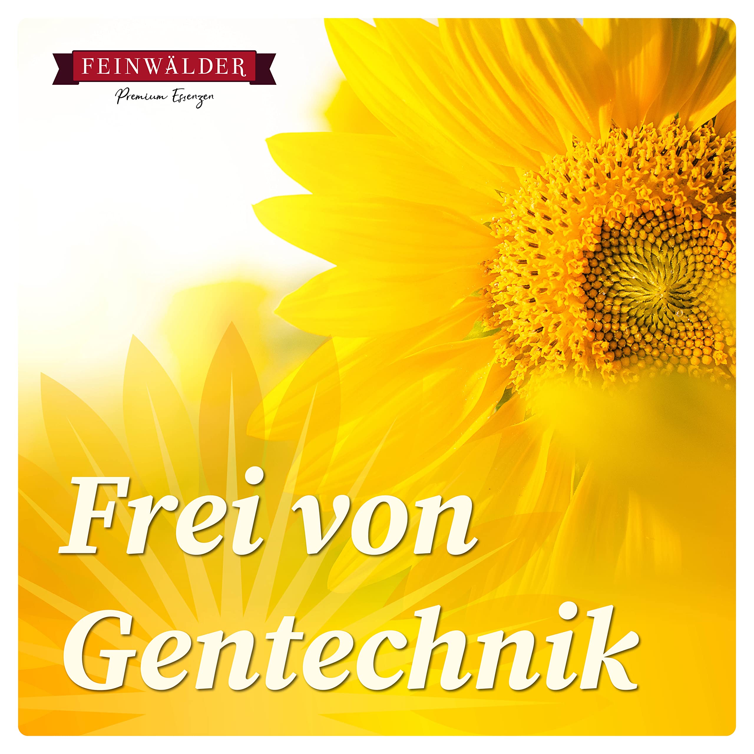Feinwälder® Premium Sonnenblumenöl 5 Liter Kaltgepresst/reines, hochwertiges Speiseöl/nativ, ungefiltert und ohne Zusatzstoffe/milder Geschmack