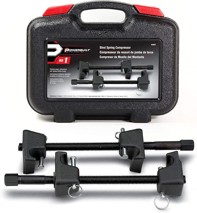Powerbuilt Strut Spring Compressor, Removal, Installation, and Repair