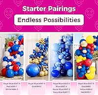 Vista 307 de Bezente Globos de látex verde lima para fiesta, paquete de 100 globos de color verde claro de 12 pulgadas, globos redondos de helio verde fruta