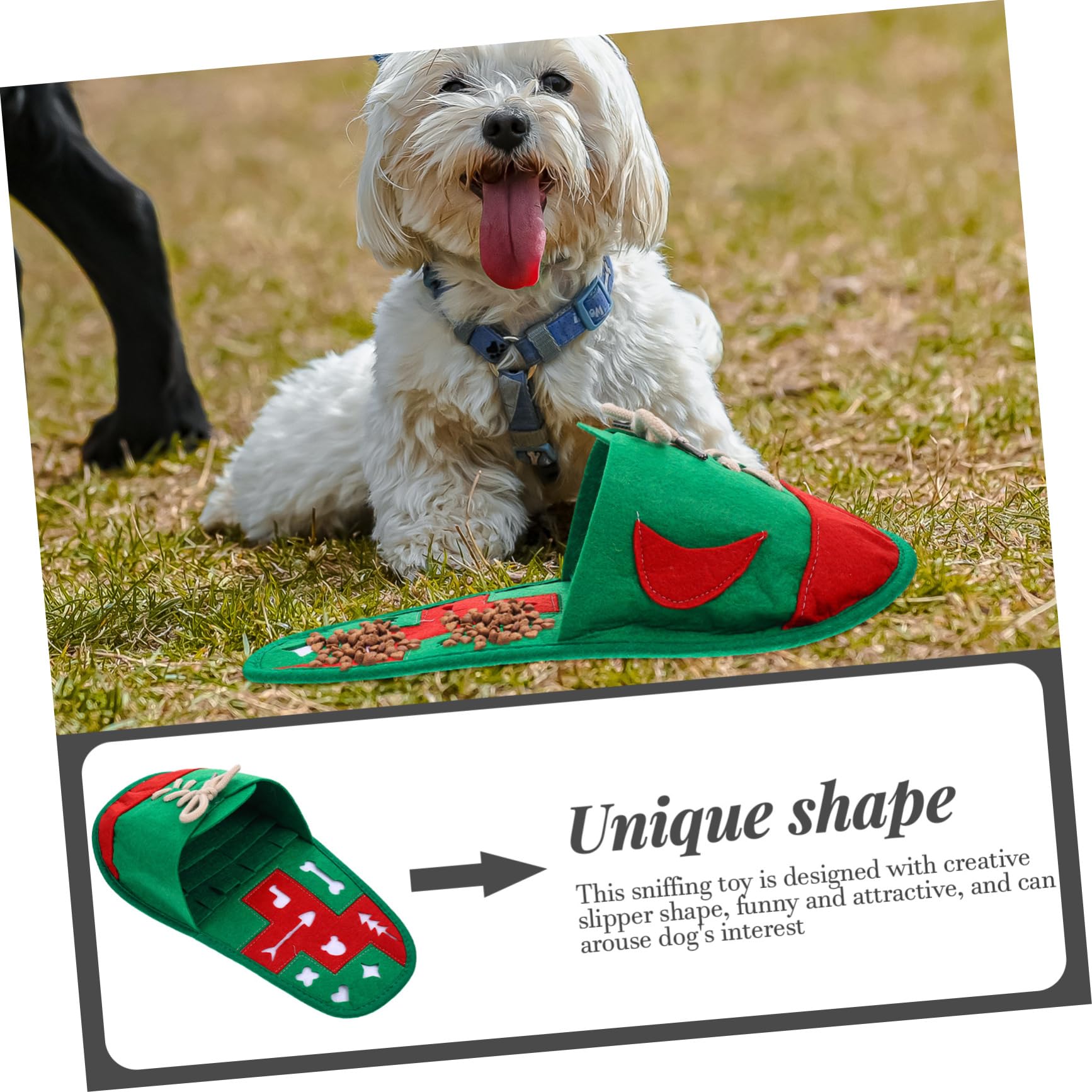 BESPORTBLE 4 Piezas Juguete para Mascotas con Fugas Dog Toys Accesorio para Cachorros Juguete de Tela de Fieltro colchoneta para Mascotas Juguetes para Perros pequeños Suministro de Cachorro