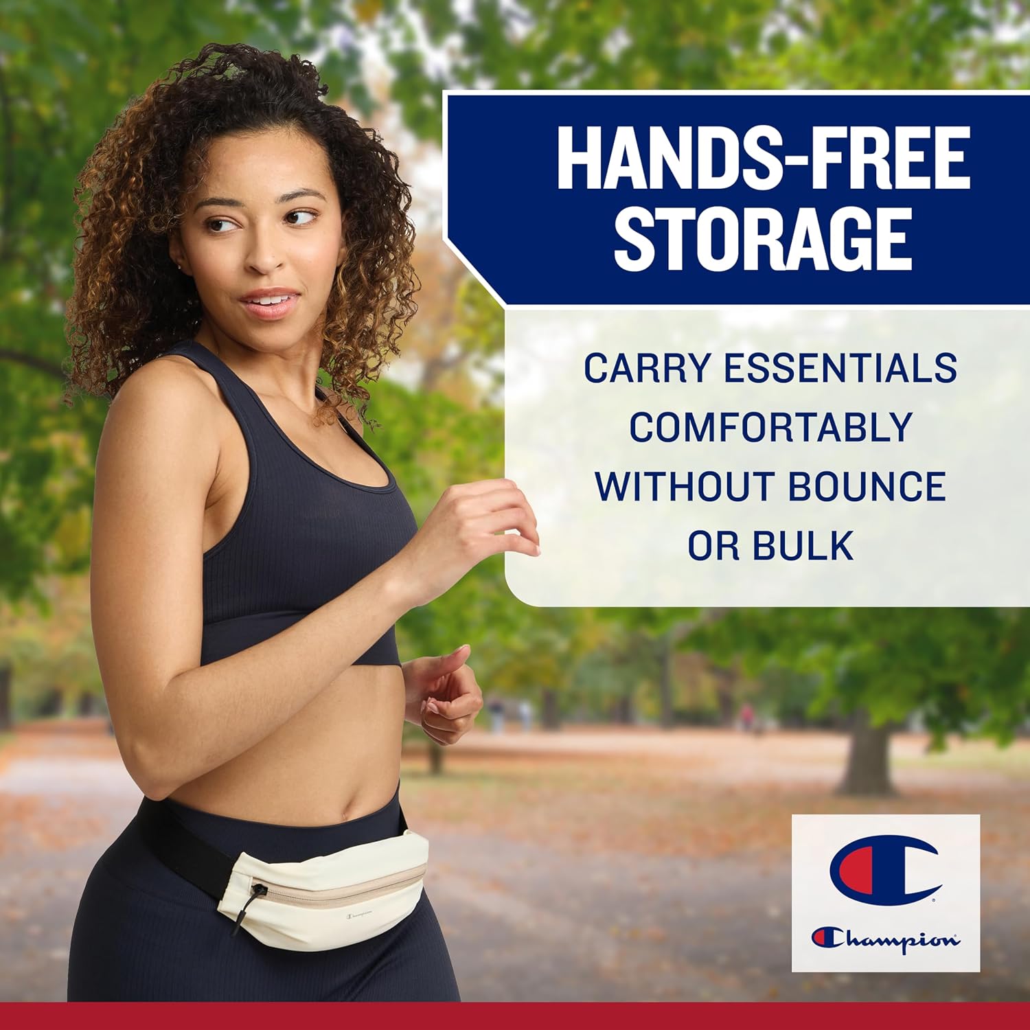 Champion Walk-Run Waist Belt, Slim Running Belt (Champagne) | EVA Foam | Lightweight | Balance, Alignment & Flexibility
