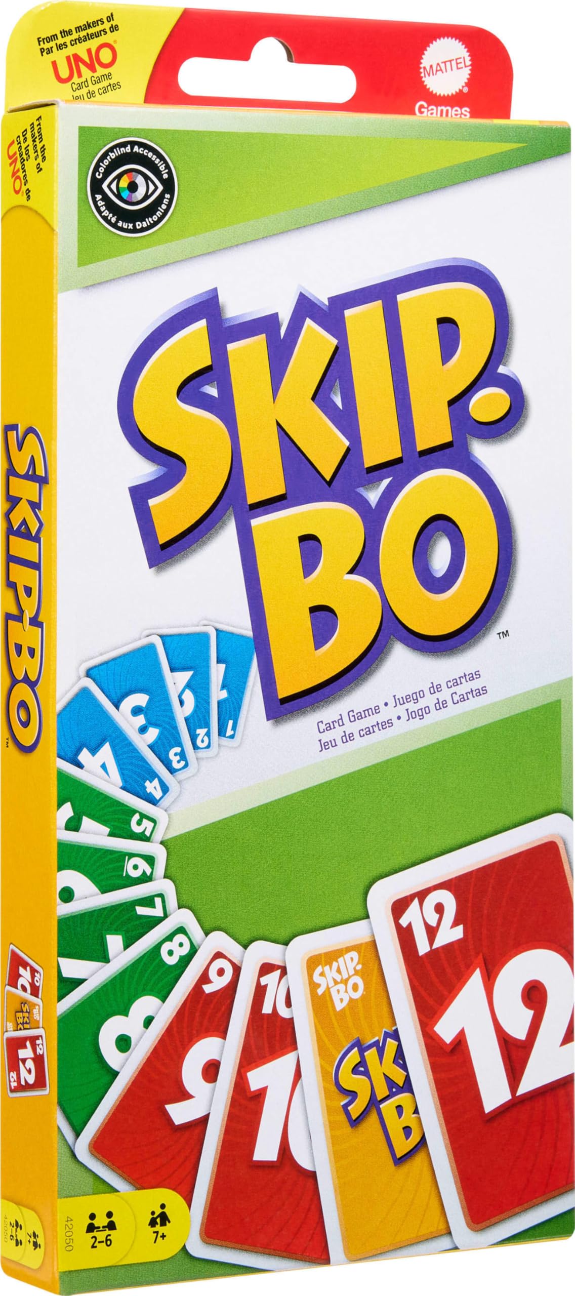 SKIP BO Card Game - Mattel
