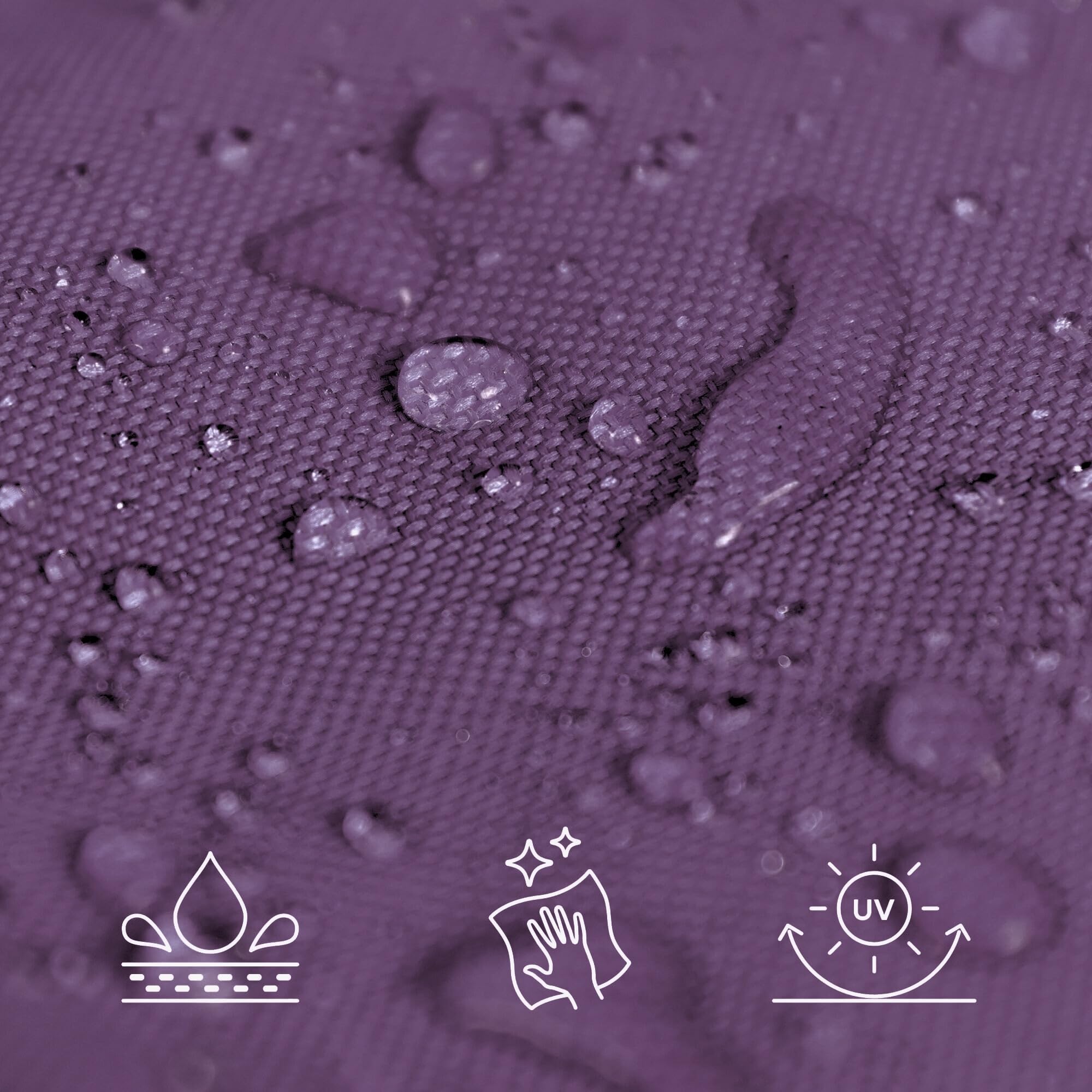 Bean Bag Bazaar Pouf Geant XXL, Pouf Poire avec Remplissage, Violet