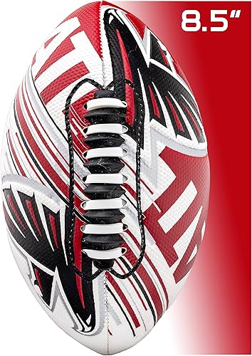 Vista 102 de Franklin Sports - Balones de fútbol americano juveniles de todos los equipos de la NFL, juego de balón infantil pequeño de 8.5 pulgadas + inflador