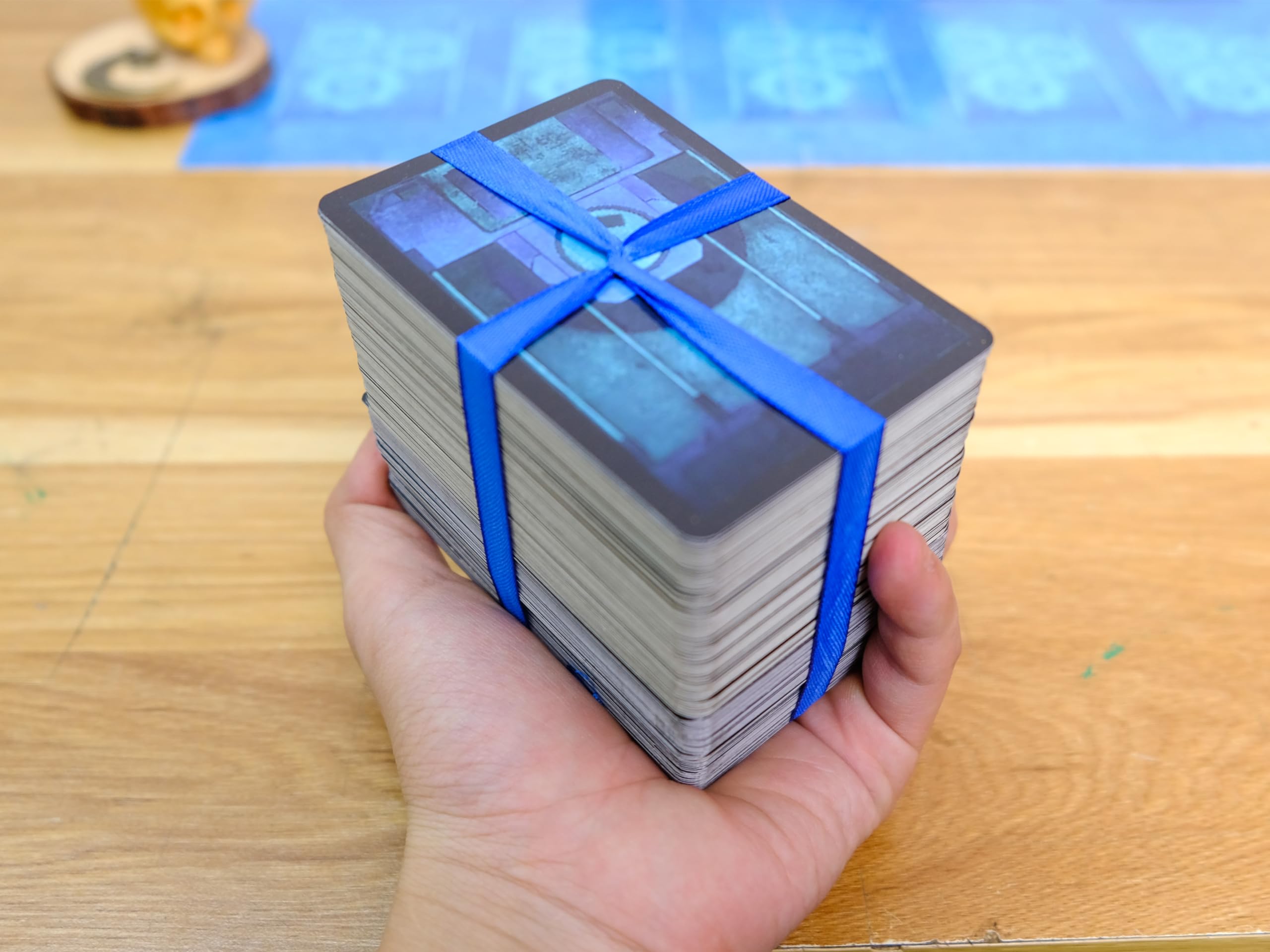 Inscryption Card Game, Inscryption Cards. Fully Eligible for 2 Player Game. Gift for Friends, Gifts for Events... (A: 211 Laminated Cards (Exclude Wooden Box))