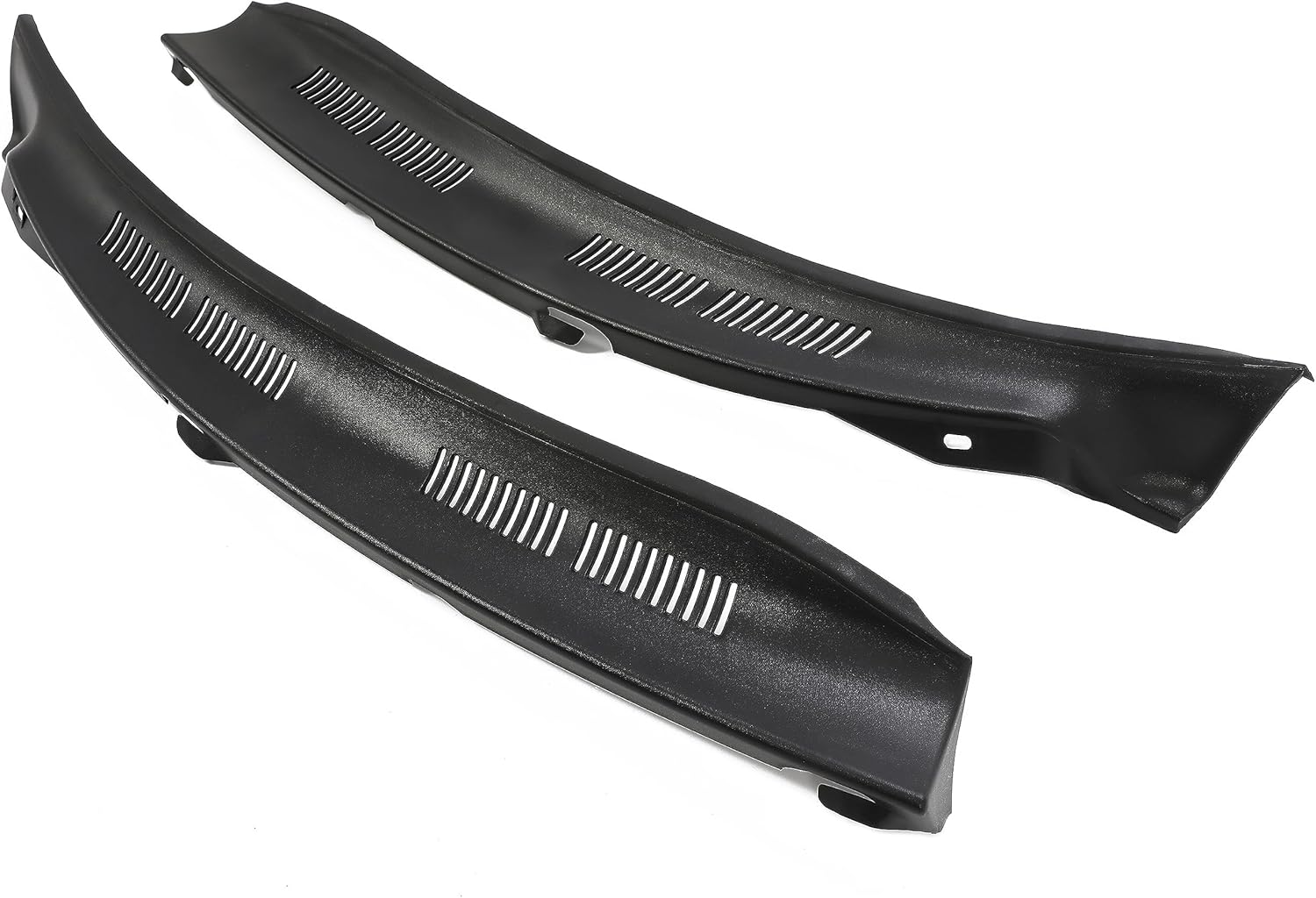 KUAFU Windshield Wiper Cowl Compatible with 1995-2003 Mercedes-Benz E-Class W210 Replacement for 2108311058 and 2108310958 Windshield Wiper Cowl Screen Cover