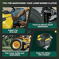 Vista 6 de Embrague de toma de fuerza para CUB Cadet 717-3035 717-3313 717-3467 917-3035 embrague, para Cub Cadet Toro Warner White Outdoor ZT-1850 Z-165