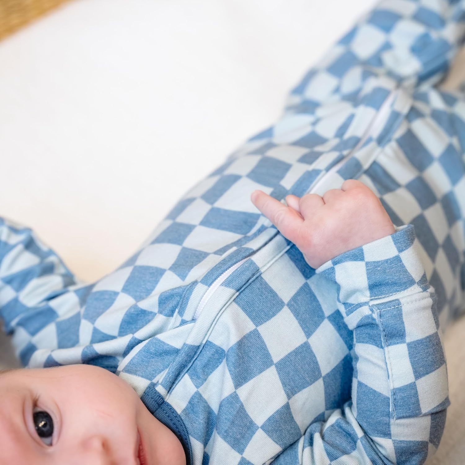 Copper Pearl Zip-up Footie Miles - Image 4