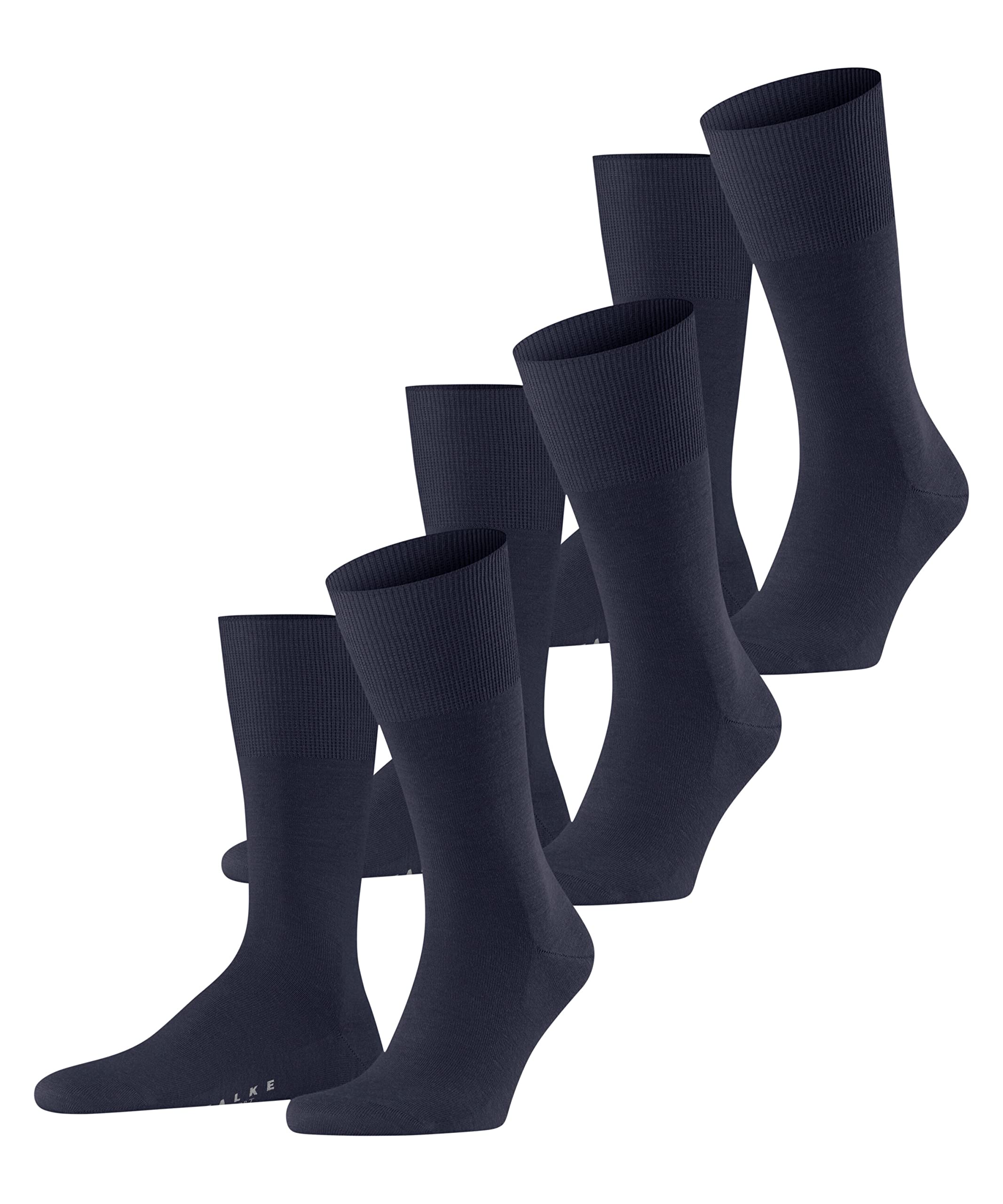 Falke Airport 3-Pack Socken Feuchtigkeitsregulierend Passform Schurwolle