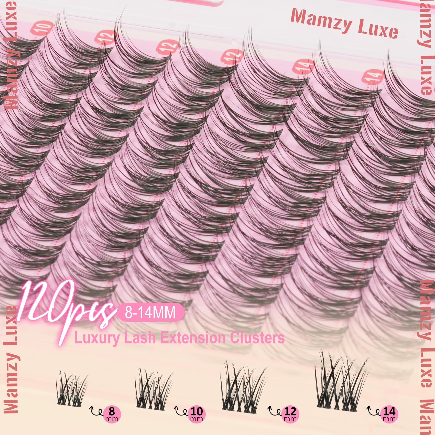 Natural Lash Clusters: DIY Eyelash Extensions -3 Natural Lash Clusters: DIY Eyelash Extensions -3