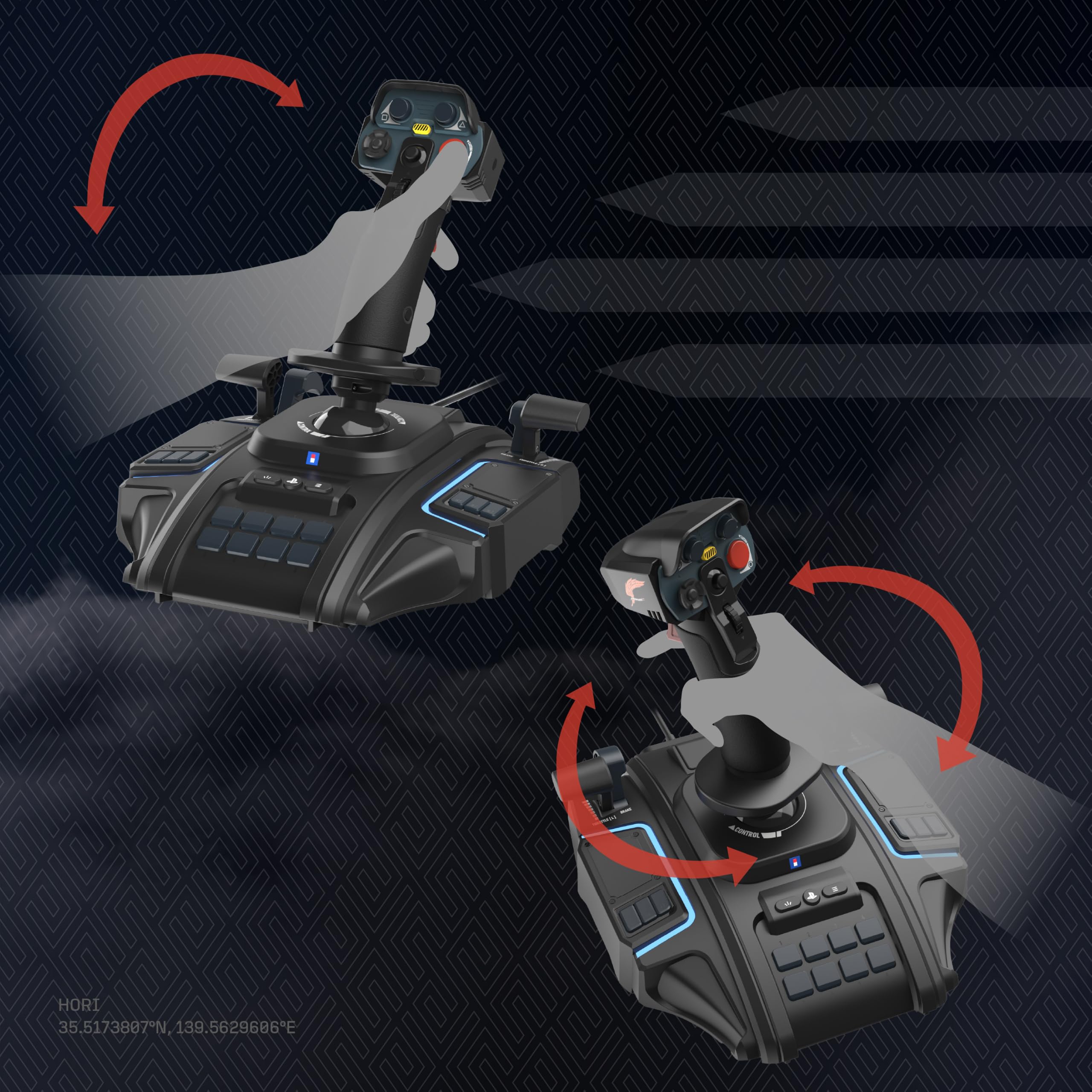 ACE COMBAT 8: WINGS OF THEVE™ Flight Stick pour Playstation 5, Playstation 4 et PC - Licence officielle Bandai Namco Entertainment