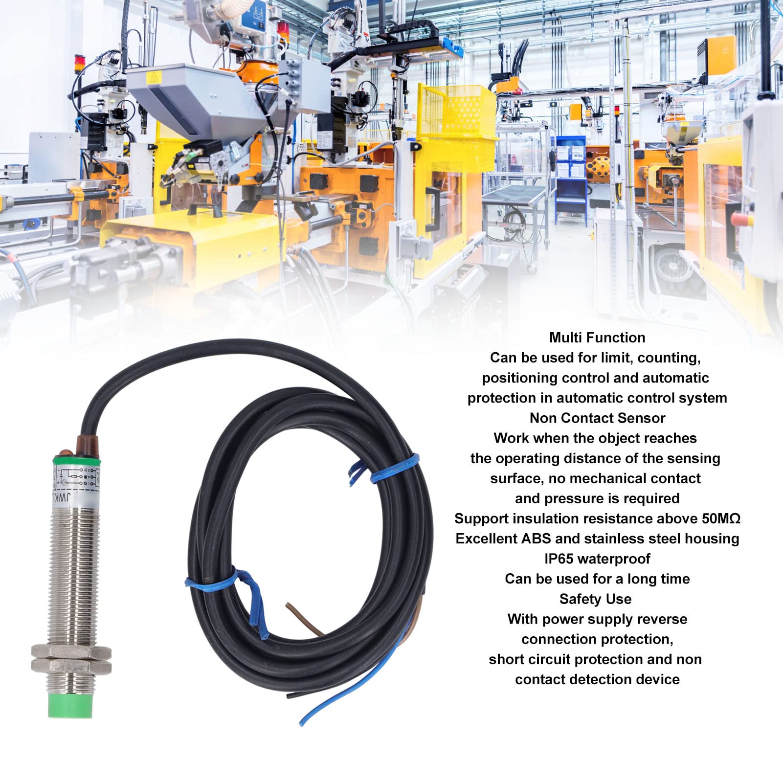 INTERRUPTEUR DE DÉTECTION De Capteur De Proximité Inductif Durable 5 Pièces L EUR 30,04