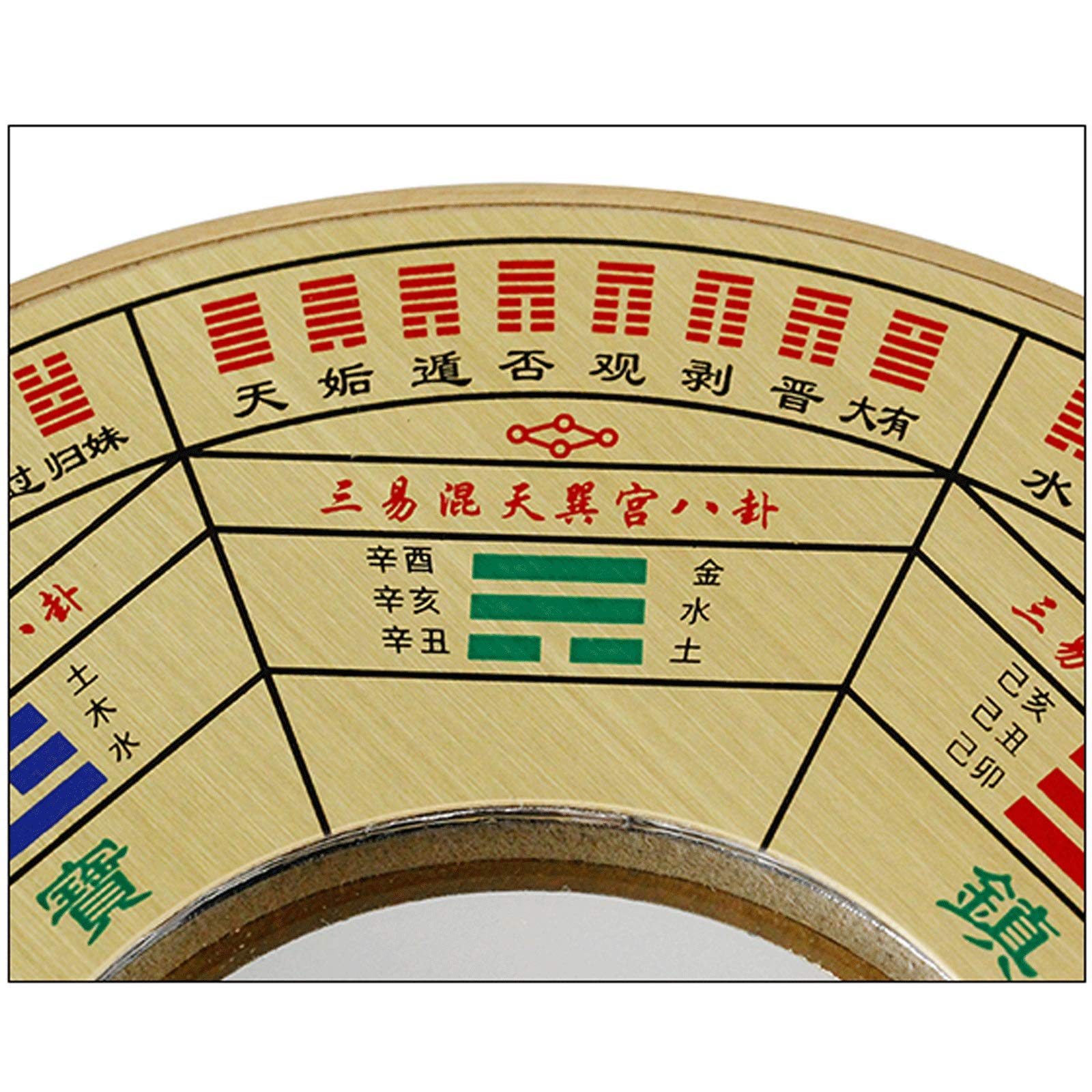 Specchio Concavo di Feng Shui Bagua Chinese Feng Shui convesso Bagua Specchio Bronzo specchio porta casa ciondolo domestico pendente Feng Shui ornamenti (facile da appendere) Per Ornamento di Affari d