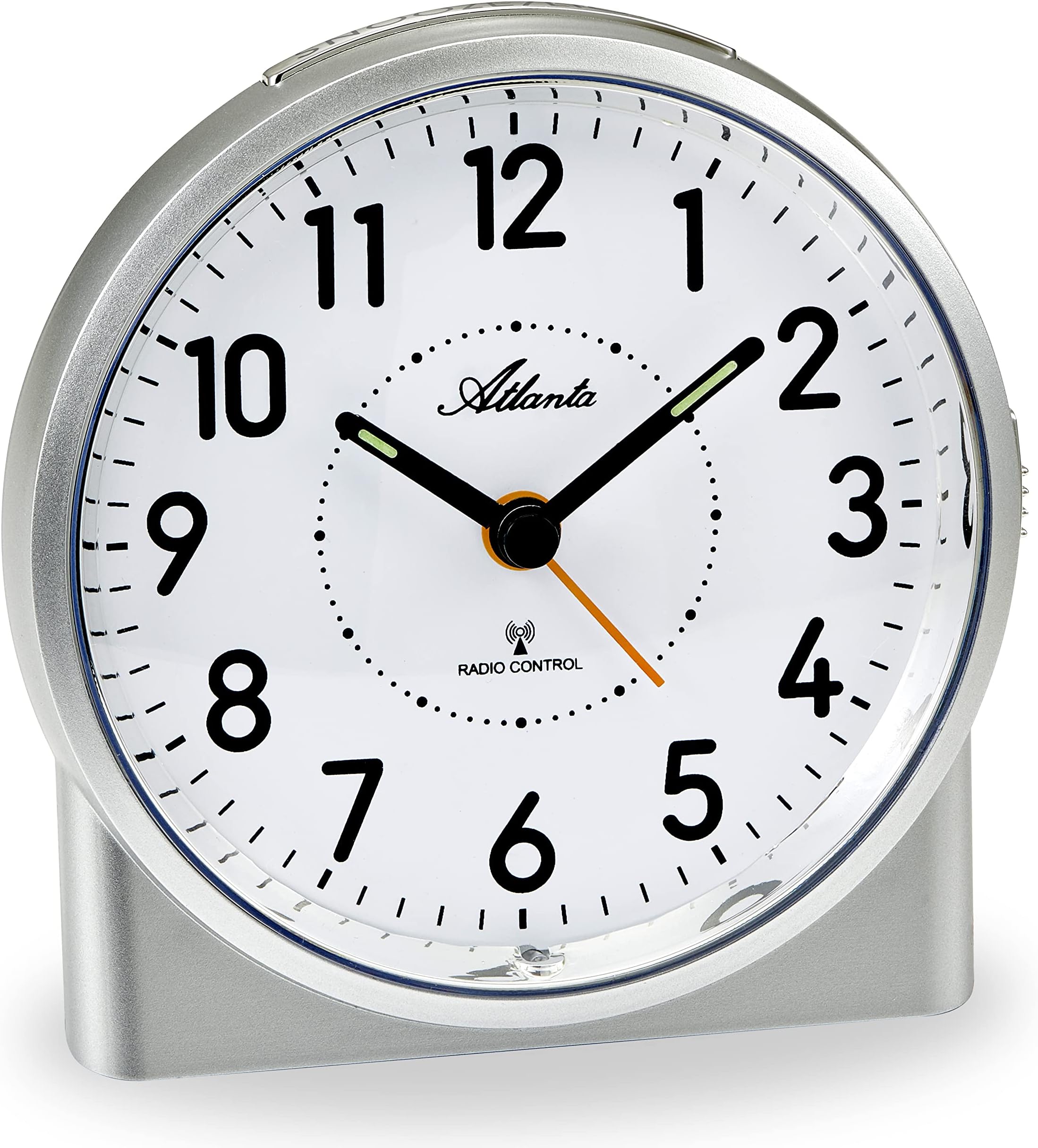 Tinload Seniorenwecker Extra Laut - Große Zahlen, Schleichende Sekunde, 3-stufiger Weckton