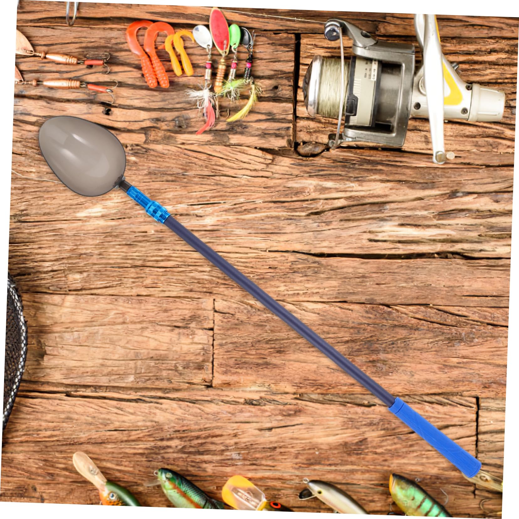 TOYANDONA Paletta per Pasturatore da Carbonio e Plastica, Cucchiaio, Facile da Usare per Pesca e Escursionismo