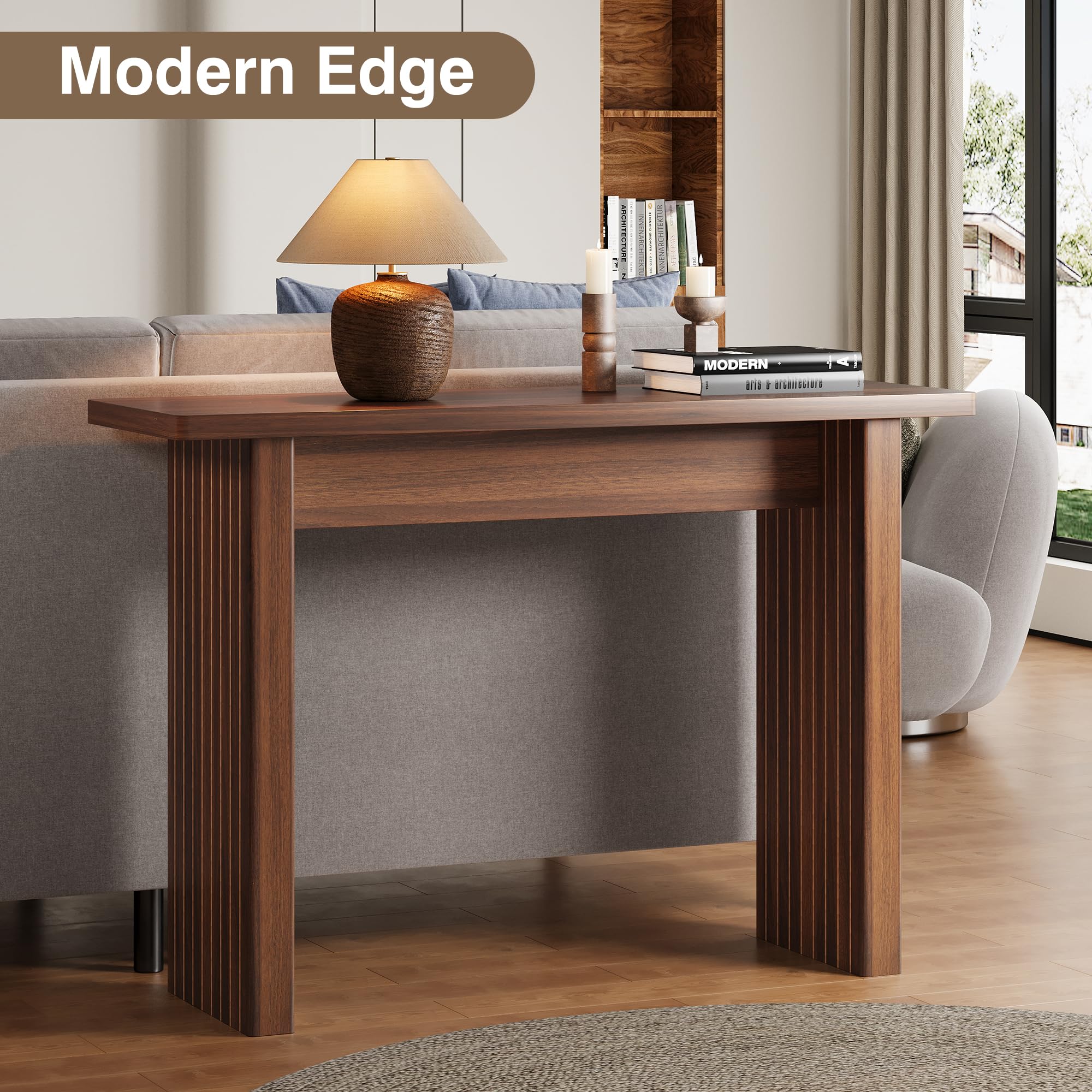 Console d'entrée en Bois aux Pieds sculptés – Un Meuble de décoration Traditionnel pour embellir Votre entrée