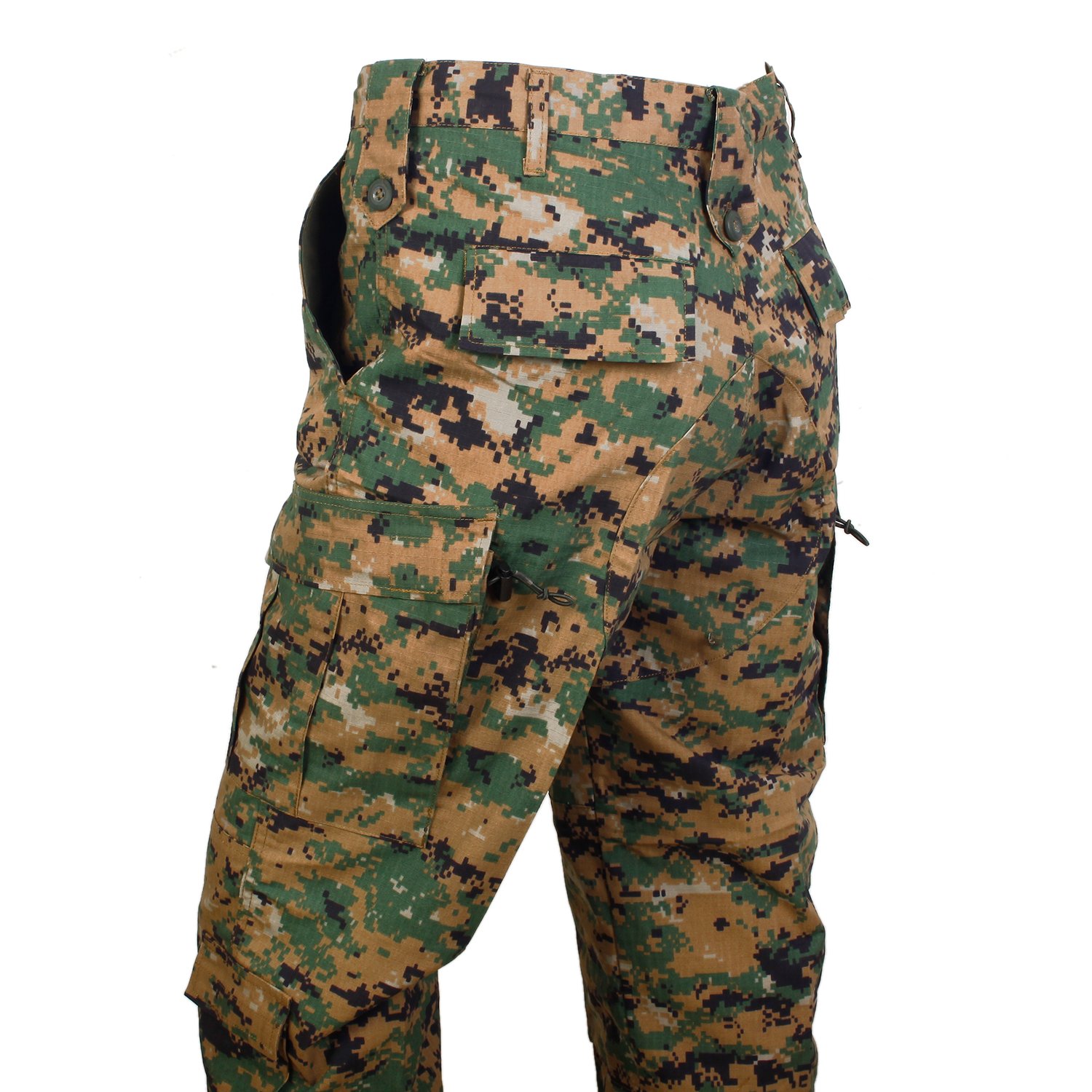 Amazon | 迷彩服 上下セット BDU 戦闘服 ピクセルグリーン マーパット