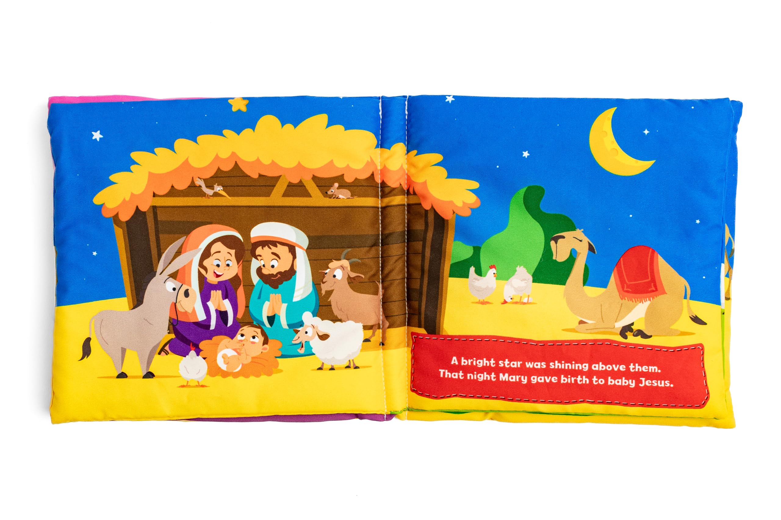 My Very First Christmas: A Soft and Cozy Bible Story for Babies - Image 4