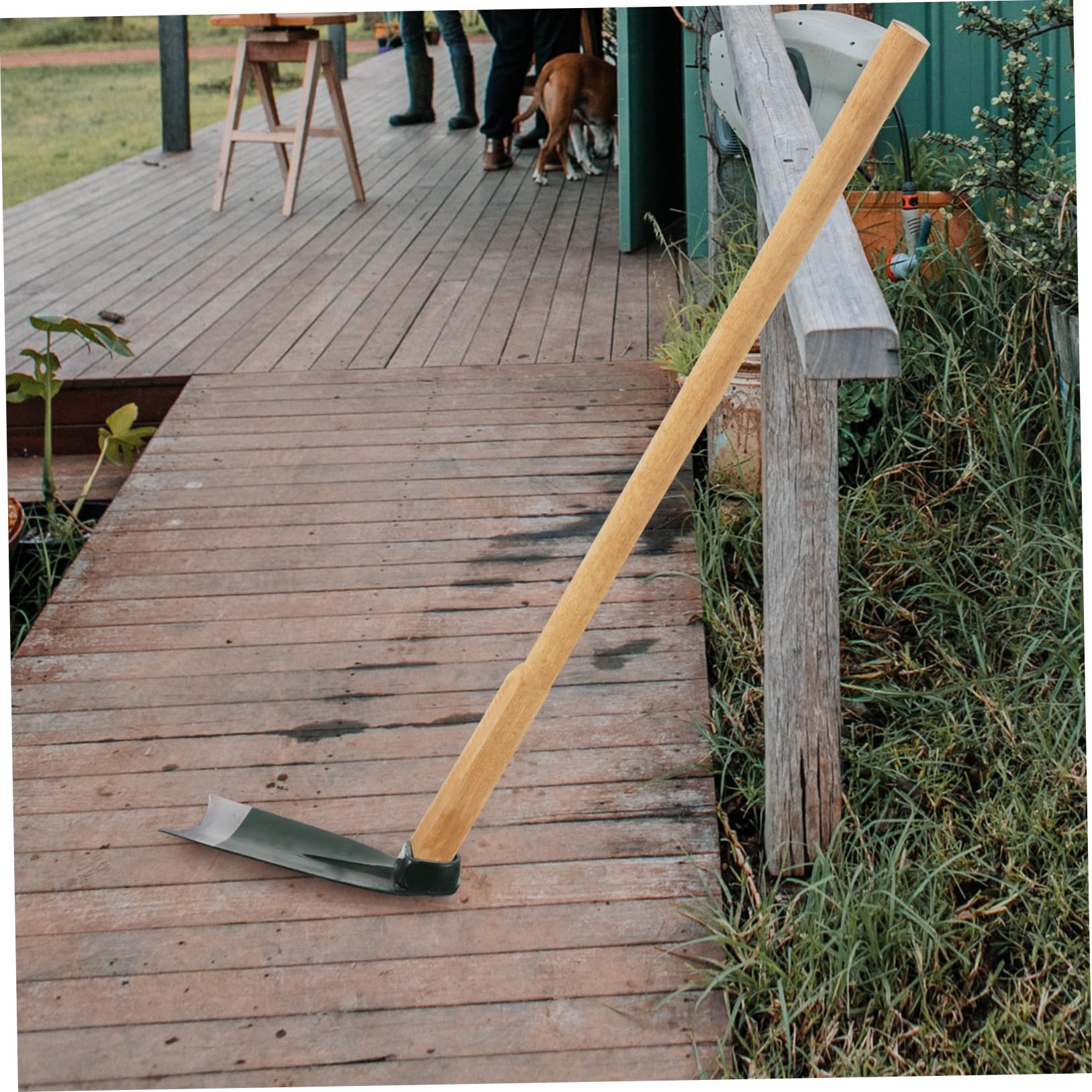 Kisangel azada agrícola rastrillos Pala Paisaje capacho jardineria Accesorios Invernadero Herramienta para césped Huerta Herramienta de jardín artilugio de jardineria Acero Inoxidable