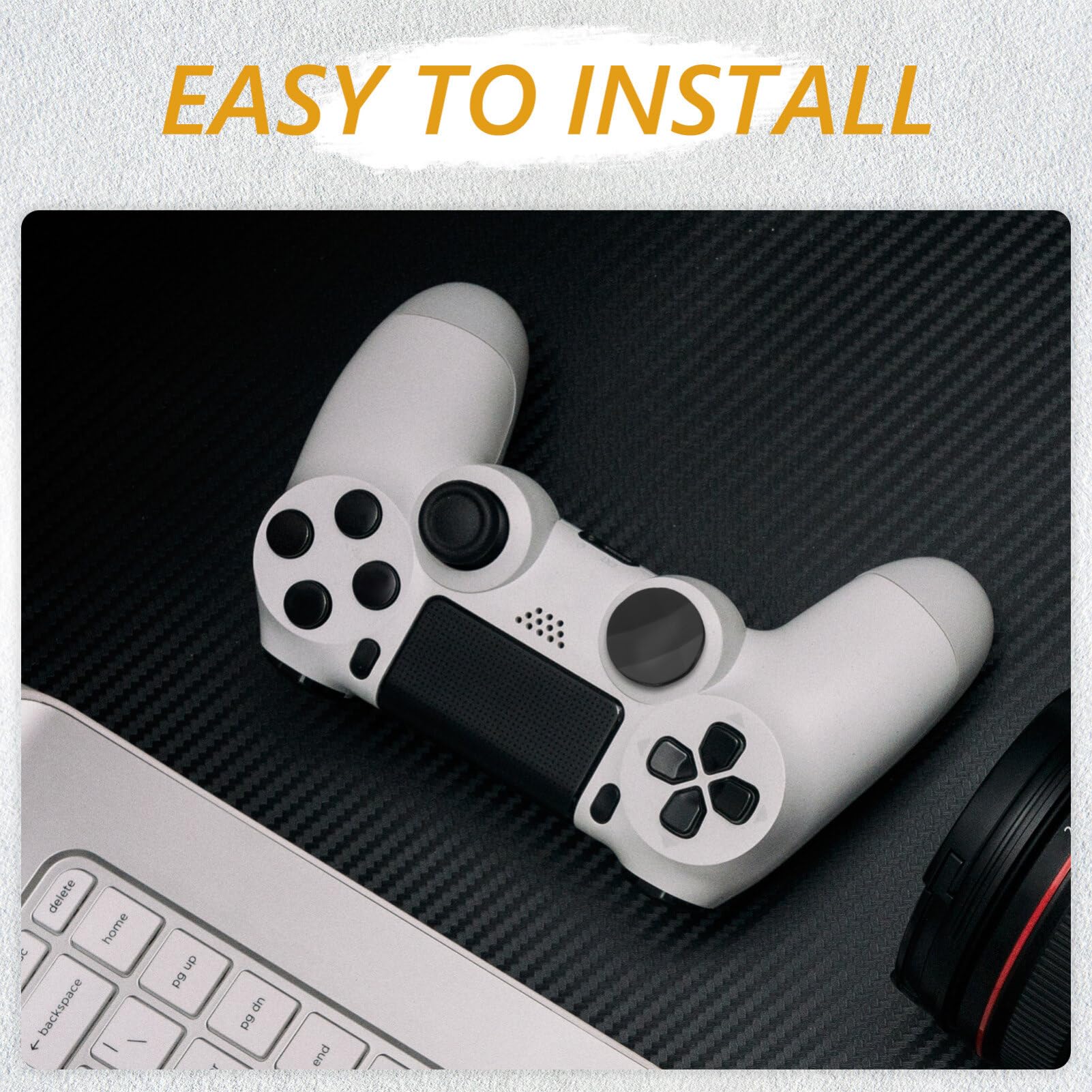 UKCOCO Levetta in Lega per Controller Gamepad di Ricambio Elegante per Controller Pratico da Usare e Sostituire Compatibile con Console One