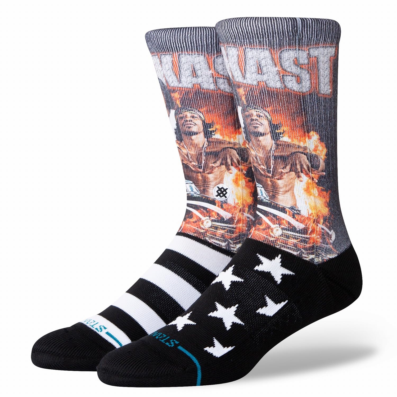 Stance Crew Socks - Stankonia, Large