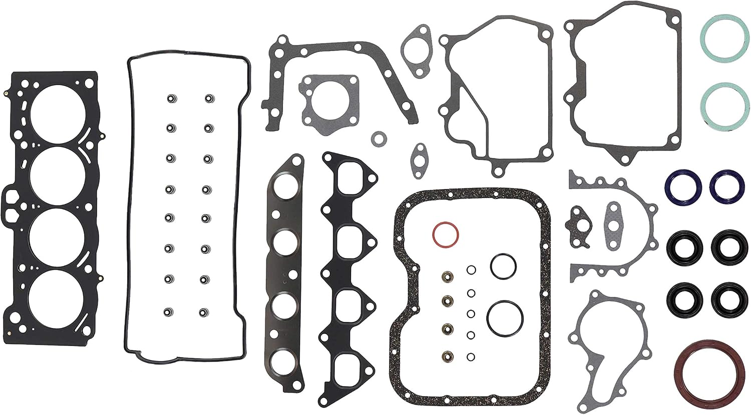 DNJ FGS9033 Full Gasket Set for 1993-1997 Geo Toyota Celica Corolla Prizm 1.8L L4 16V DOHC 1762cc