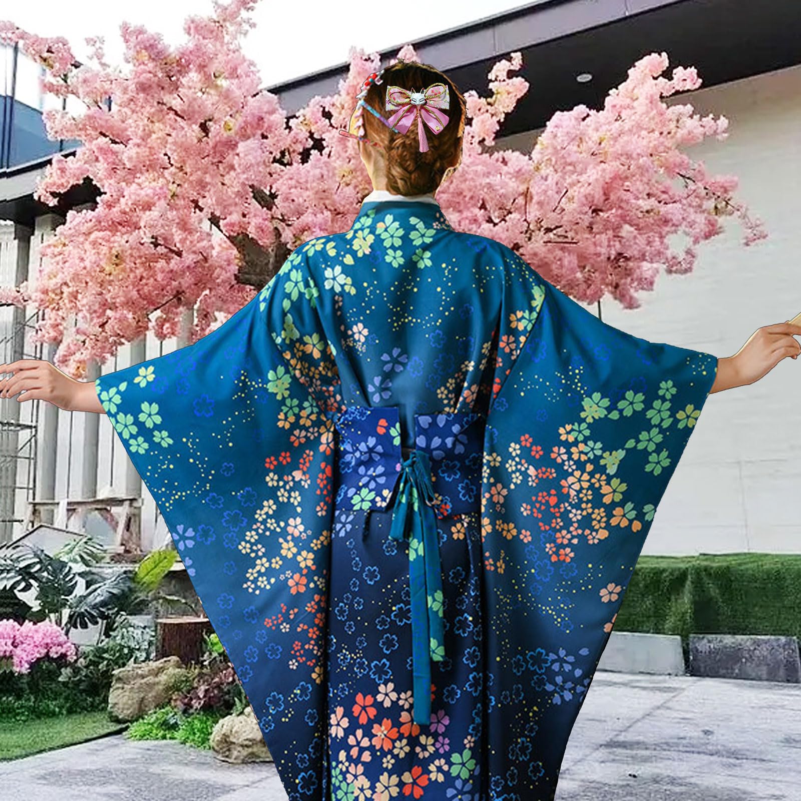 Amazon.co.jp: Japanese Kimono, Hair Ornament, Japanese Style
