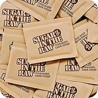 Vista 3 de SUGAR IN THE RAW, paquetes de azúcar de caña granulada, 100 unidades (paquete de 8)