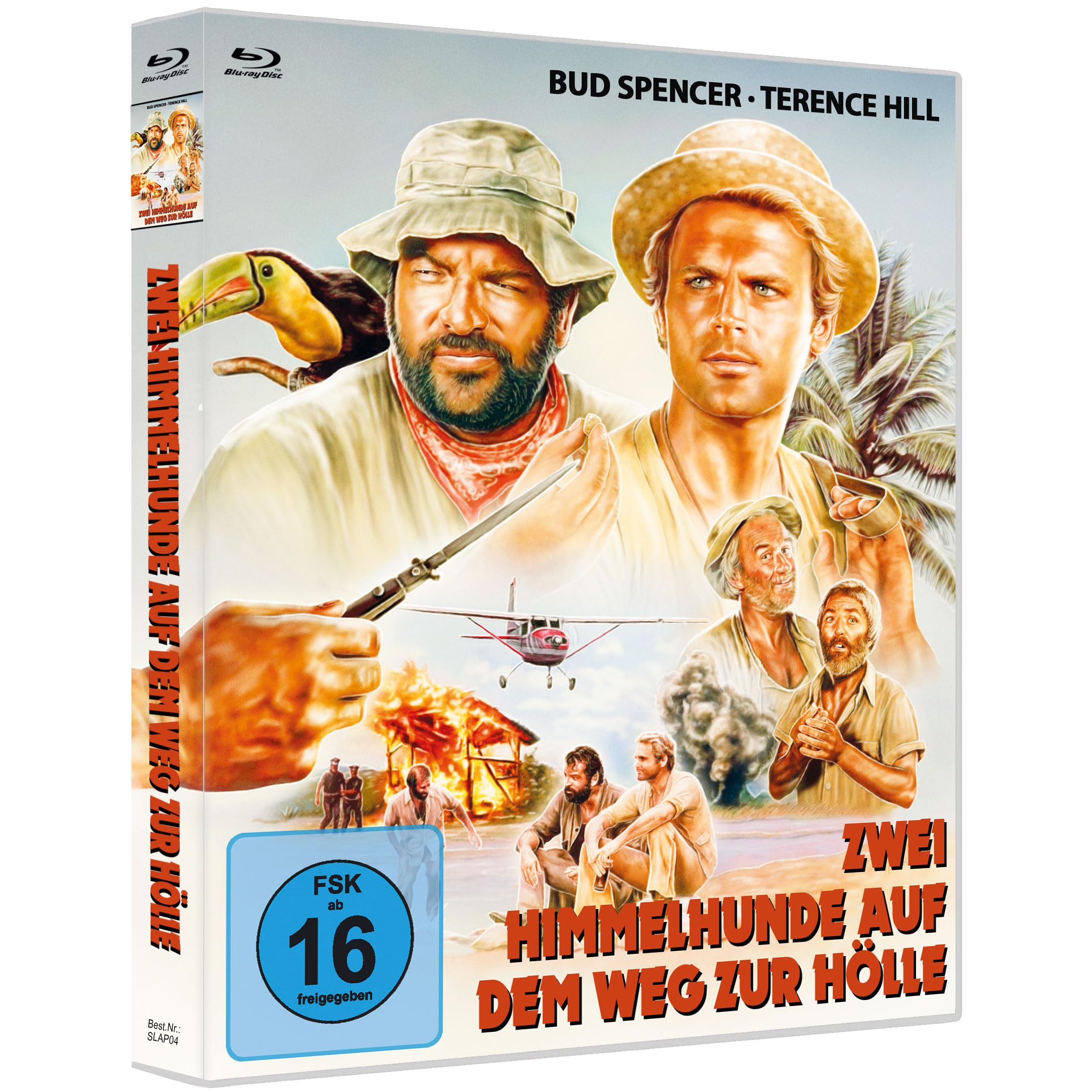BUD SPENCER & TERENCE HILL - Zwei Himmelhunde auf dem Weg zur Hölle - Ltd. Scanavo plus Mini-Poster