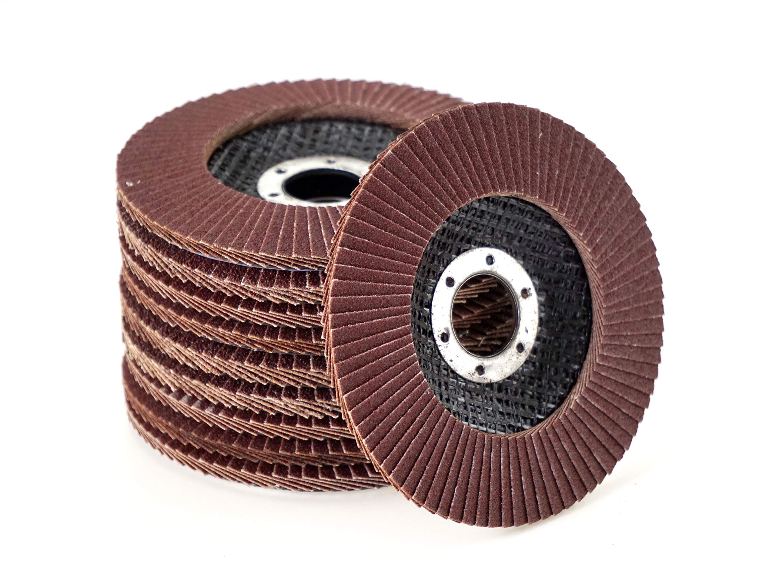 Scomparti Dischi Blu 10 Pezzi Dischi Abrasivi Lamellari In Acciaio Inox Grana 80 Da 125 Mm 85698763 - Foto 6