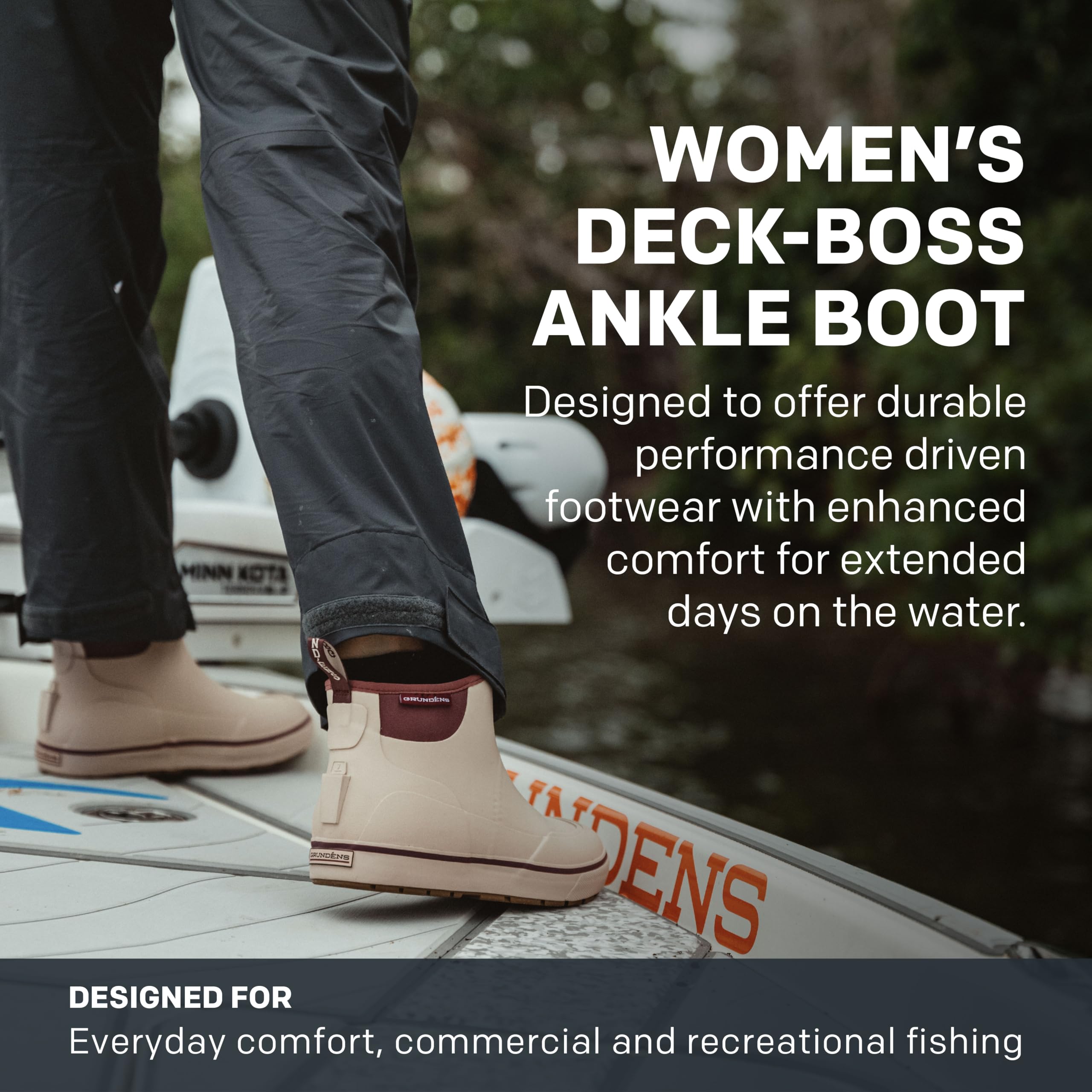 Grundens DECK-BOSS Bottines pour femme