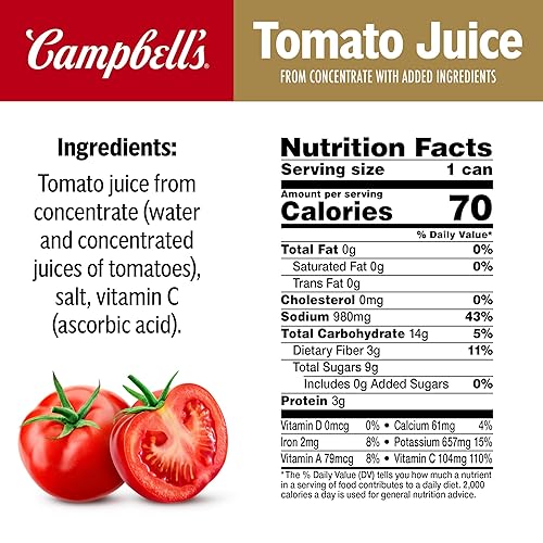 Miniatura 2 de Campbell's Jugo de tomate, 11.5 onzas
