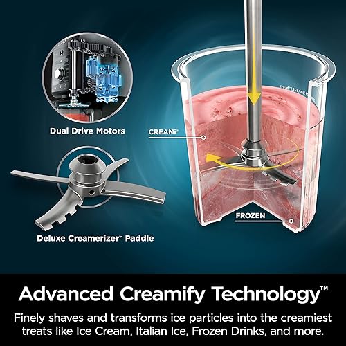 Miniatura 4 de Ninja NC501 CREAMi Deluxe 11 en 1 - Máquina para hacer helados y golosinas congeladas para helados, sorbetes, batidos, bebidas congeladas y más, 11