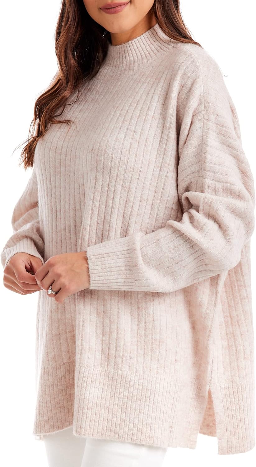 Mud Pie Womens Mud Pie Women's Milo Ribbed Sweater - Image 3