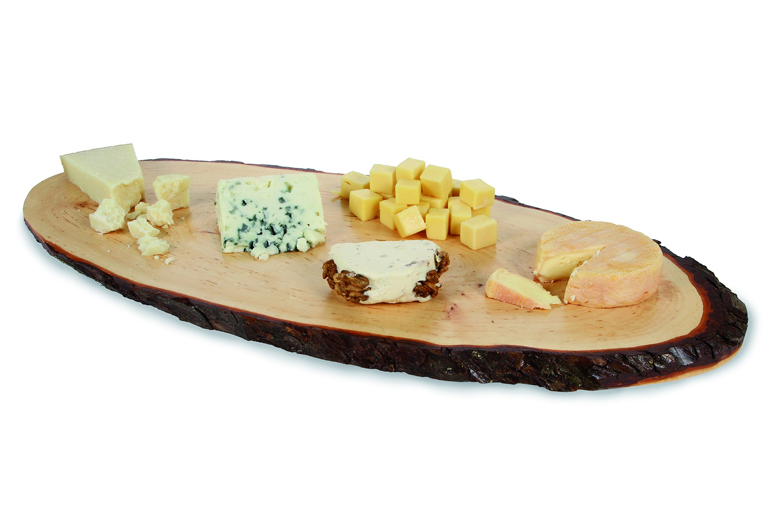 Boska Cheese Board Size L of bark, Brown, 62 x 24 x 3 cm