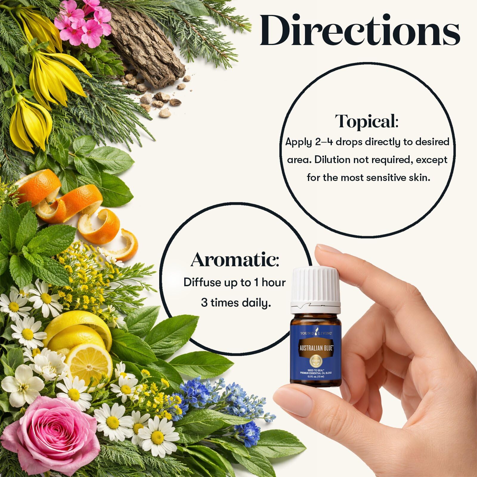 Australian Blue Essential Oil 15ml by Young Living Essential Oils