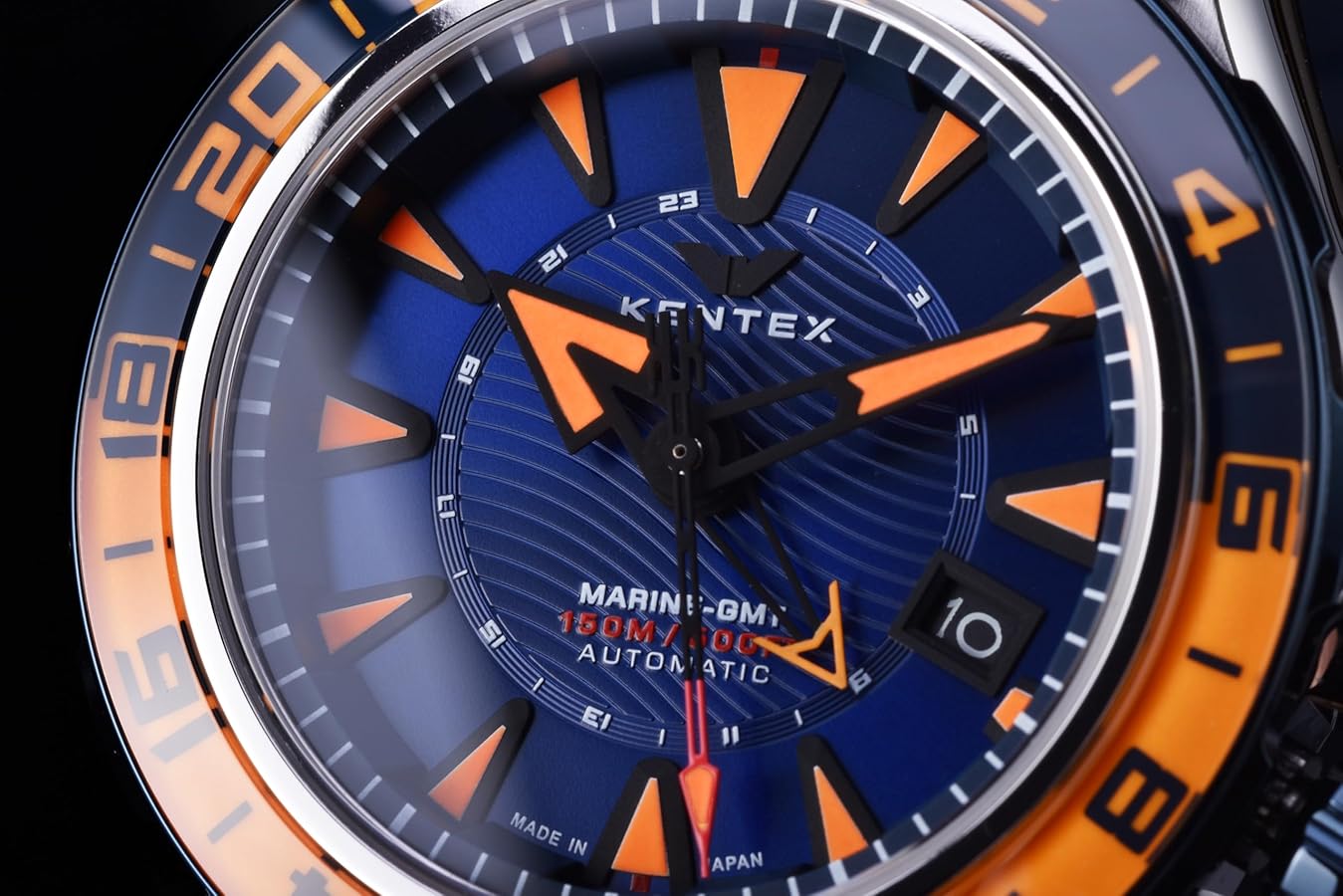 新品　ケンテックス　マリンマン　ＧＭＴ　Ｓ８２０X　０６　　限定８８本 マリンマン （ノベルティー付き）ケンテックス KENTEX マリン