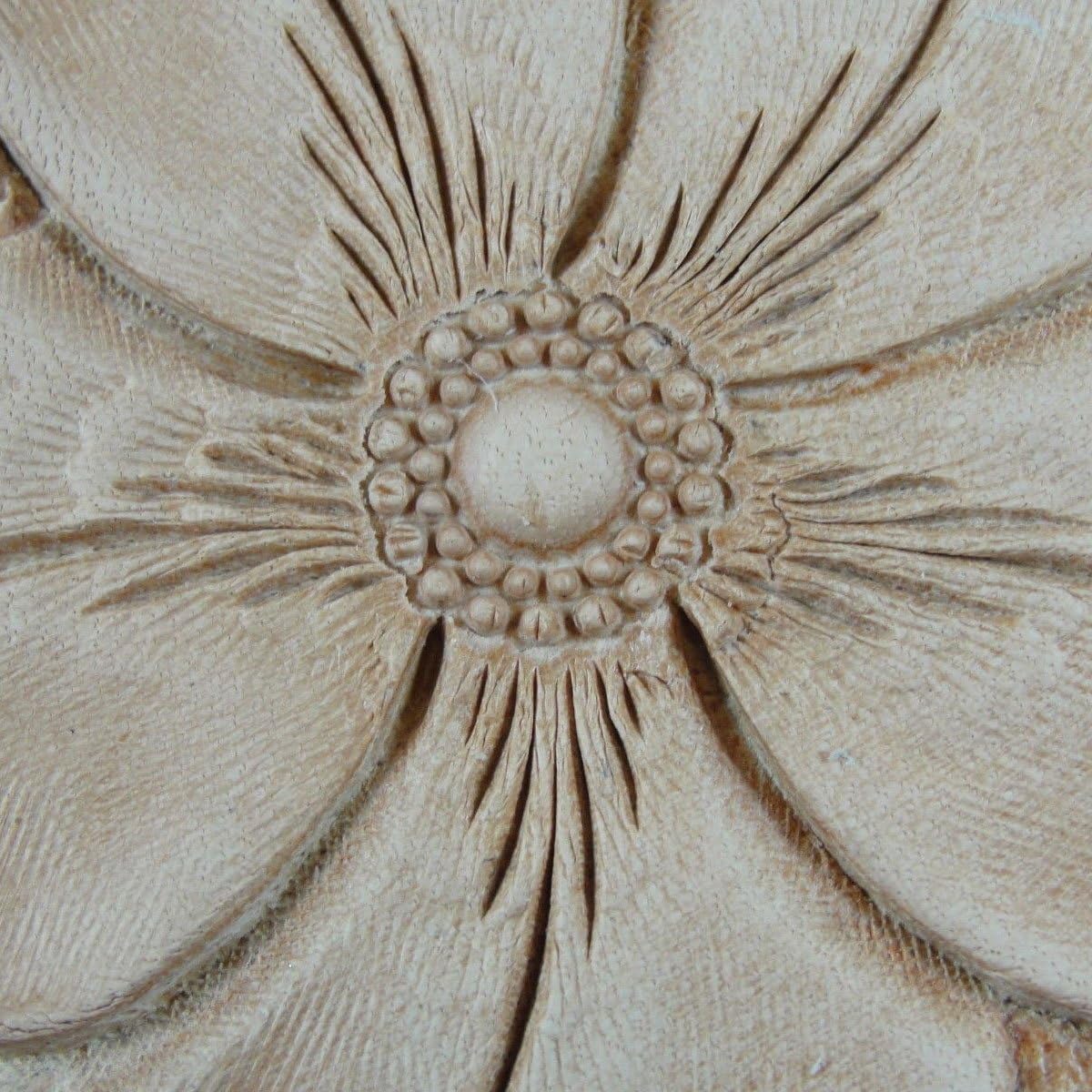 Stainless Steel Barry King - #2 Double Row Flower Center Stamp (Leather Stamping Tool)