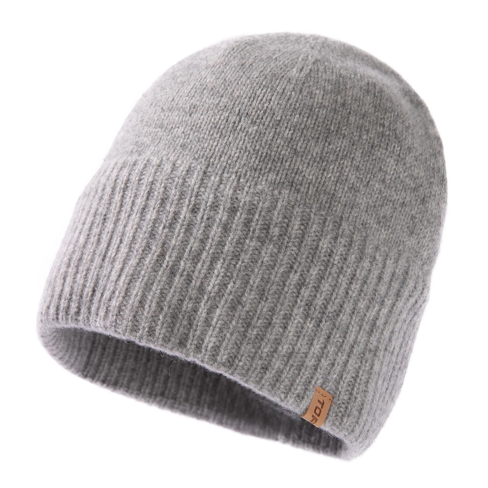 TOP-EX PolarWool Merino Wool Beanie with Soft Polartec Fleece Lining